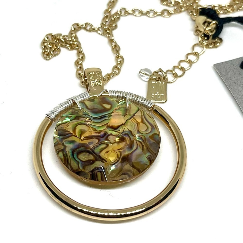 Robert Lee Morris Abalone Necklace NWT